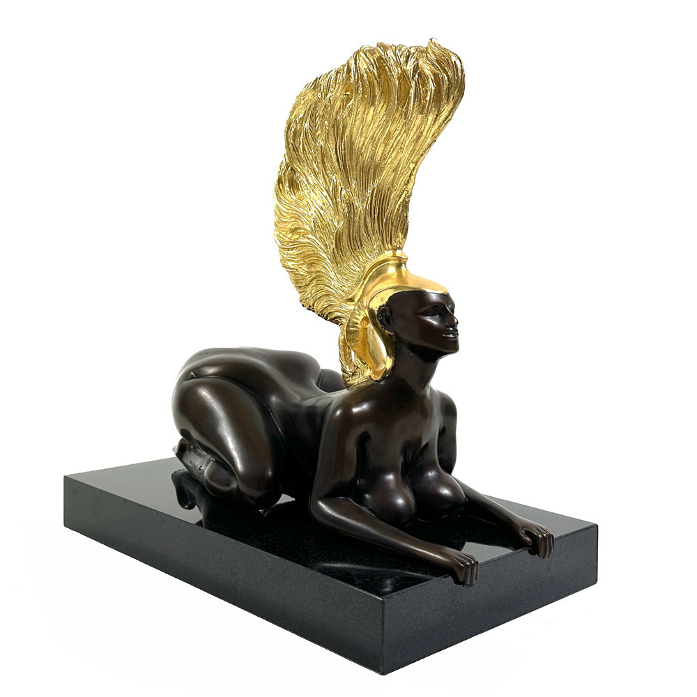 Die Sphinx mit dem Goldhelm