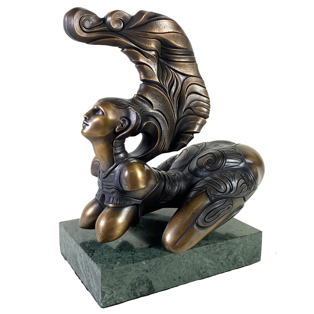 Ernst Fuchs – Sphinx II