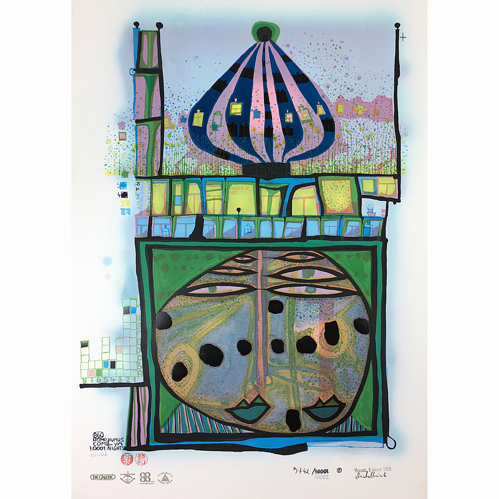 Hundertwasser Quilt » BERNINA Blog | Hundertwasser, Kunstquilt, Quilts