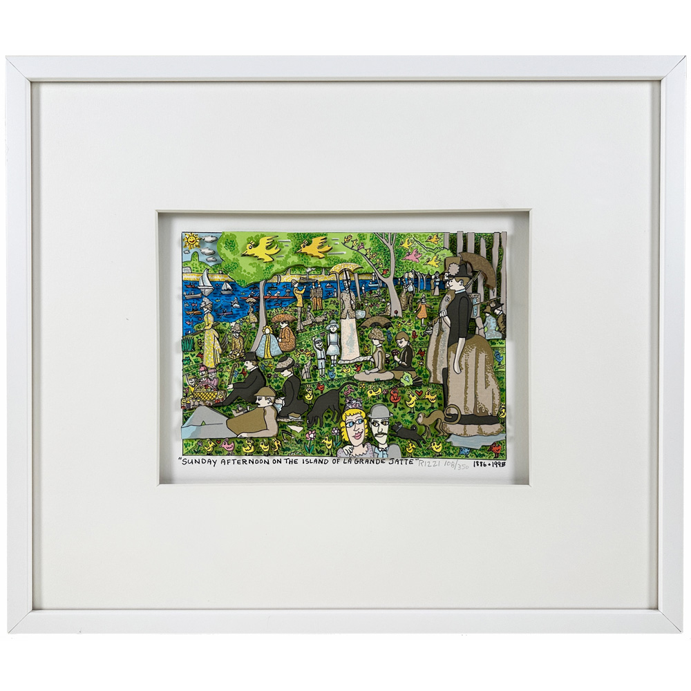 Sunday afternoon on the island of La Grande Jatte